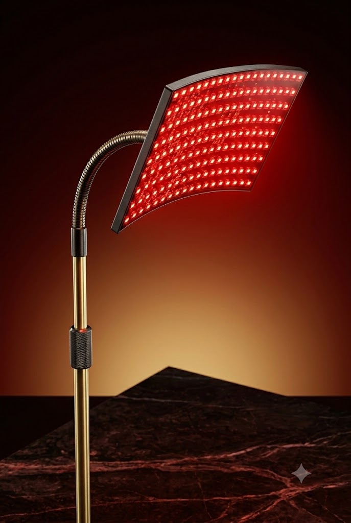The Floor-Standing Red Light Therapy Lamp