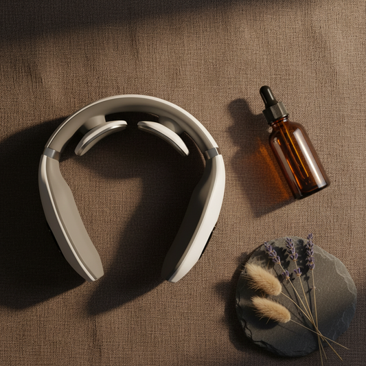 Neck Massager — Flat Lay
